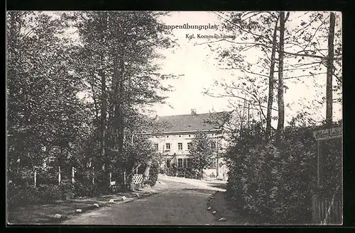 AK Altengrabow, Truppenübungsplatz, Königliche Kommandantur