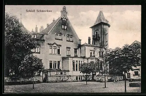 AK Schmorkau bei Königsbrück, Schloss Schmorkau