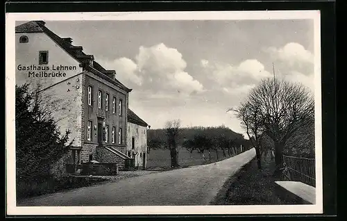 AK Meilbrück / Meckel, Gasthaus Lehnen