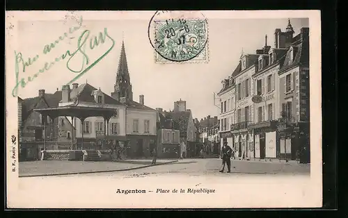 AK Argenton, Place de la République