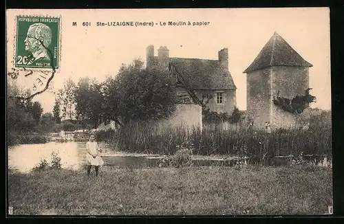 AK Ste-Lizaigne, Le Moulin à papier