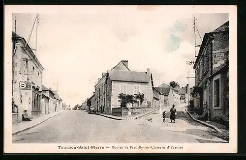 AK Tournon-Saint-Pierre, Routes de Preuilly-sur-Claise et d`Yzeures