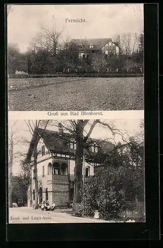 AK Bad Blenhorst, Fernsicht, Kost- und Logierhaus