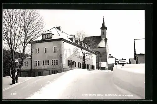 AK Josefsberg, Blick auf Bundes-Schullandheim