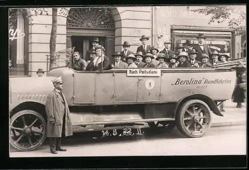 AK Autobus der Berolina Rundfahrten GmbH