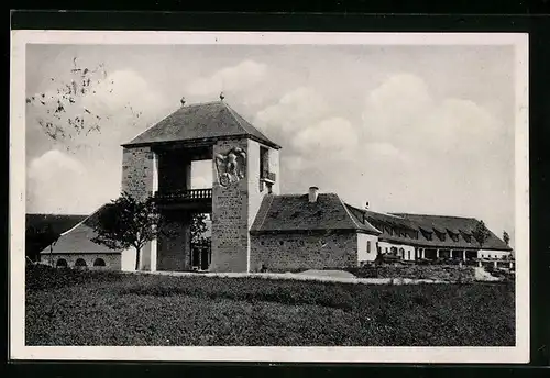 AK Schweigen an der deutschen Weinstrasse, Weintor