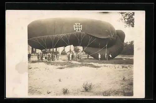 Foto-AK Deutscher Militär-Ballon6