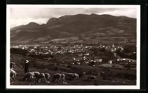 AK St-Girons, Panorama sur les Pyrènées