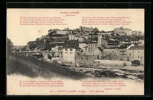 AK Saint-Lizier, Vue generale