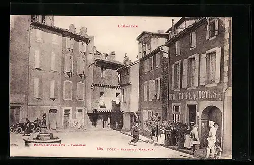 AK Foix, Place du Mercadal