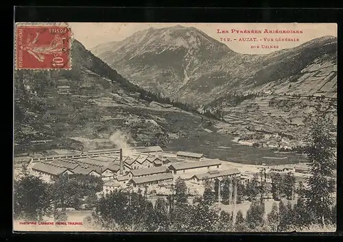 AK Auzat, Vue Générale des Usines