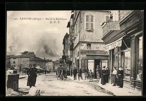 AK Pamiers, Rue de la Republique