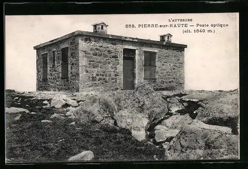 AK Pierre-sur-Haute, Poste optique