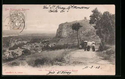 AK Soyons, Village & Tour Penchèe