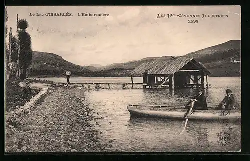 AK Issarlès, Le Lac d`Issarlès-L`Embarcadère