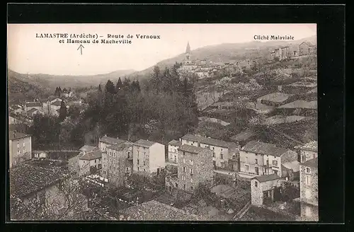 AK Lamastre, Route de Vernoux et Hameau de Macheville