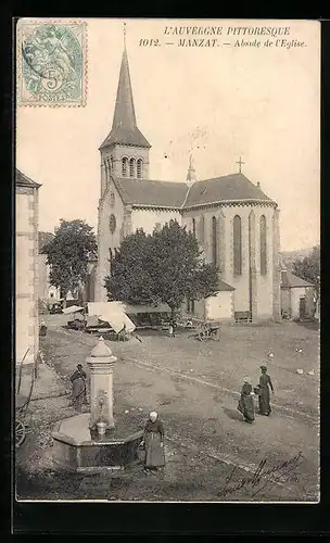 AK Manzat, Abside de l`Eglise