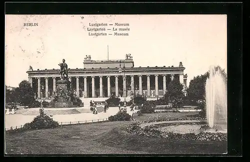 AK Berlin, Lustgarten und Museum