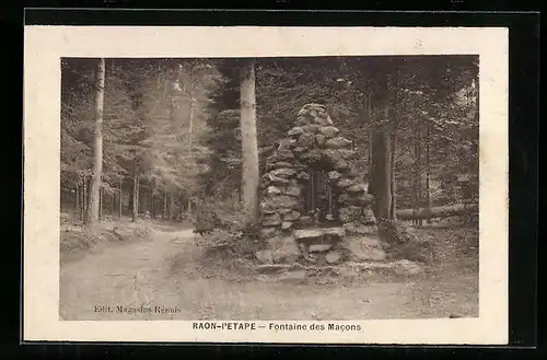 AK Raon-L`Etape, Fontaine des Macons