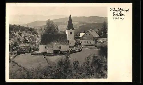 AK Trahütten, Blick auf die Kirche