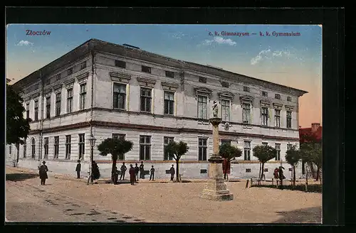 AK Zloczów, Am k. k. Gymnasium