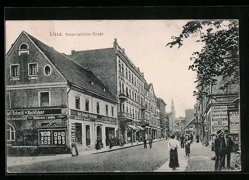 AK Lissa, Kaiser-Wilhelm-Strasse