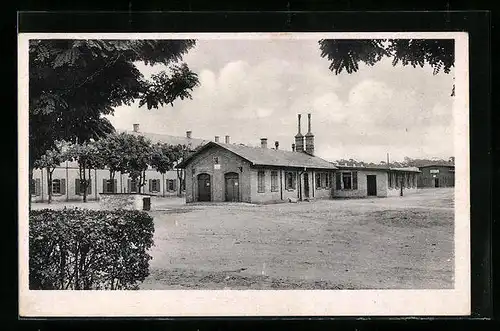 AK Oberhofen, Lager, Küche und Speiseraum, Kaserne