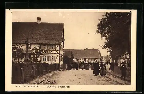 AK Schleihtal, Sortie d`Eglise