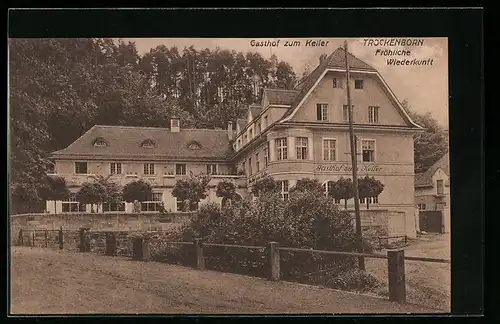 AK Trockenborn, Gasthof zum Keller