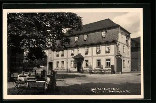 AK Tröbnitz b. Stadtroda, Gasthof zum Mohr