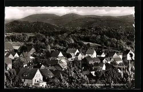 AK Wommelshausen im Salzbödetal, Blick auf den Ort