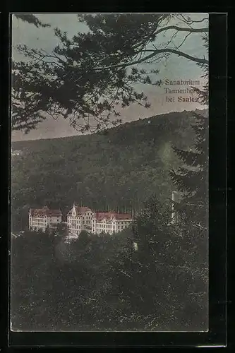 AK Tannenberg, Sanatorium Tannenberg bei Saales