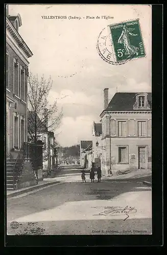 AK Villentrois, Place de l`Eglise