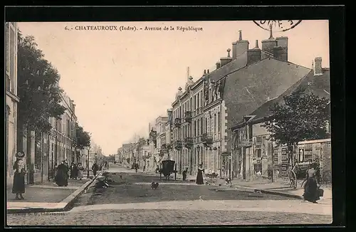 AK Chateauroux, Avenue de la Republique