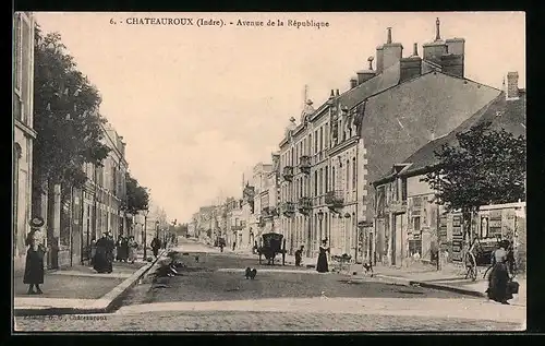 AK Chateauroux, Avenue de la Republique