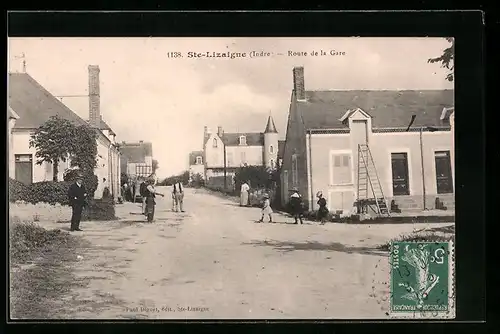 AK Ste-Lizaigne, Route de la Gare