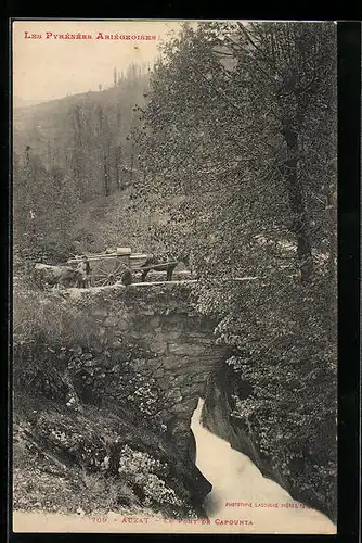 AK Auzat, Le Pont de Capounta