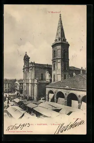 AK Mazères, L`Eglise