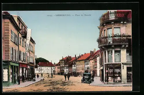 AK Sarrebourg, Place du Marché