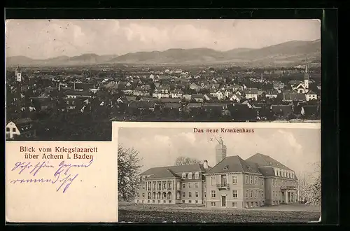 AK Achern / Baden, neues Krankenhaus, Gesamtansicht