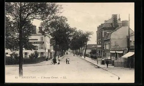 AK Argentan, L`Avenue Carnot