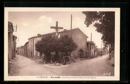 AK Verniolle, Carrefour de la route de Lavelanet