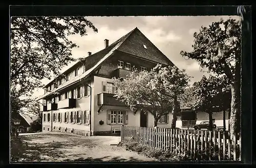 AK Horben-Langackern bei Freiburg, Gasthof zum Engel B. Hagenmeier