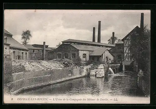 AK Deville-les-Rouen, L`Usine de la Compagnie des Métaux de Deville