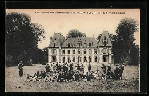 AK Canteleu, Préventorium Départemental, Vue du bâtiment principal