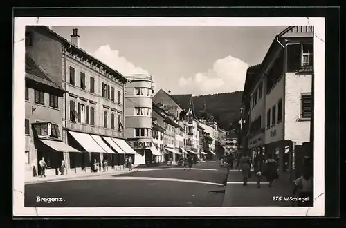 AK Bregenz, Geschäfte in der Kaiserstrasse