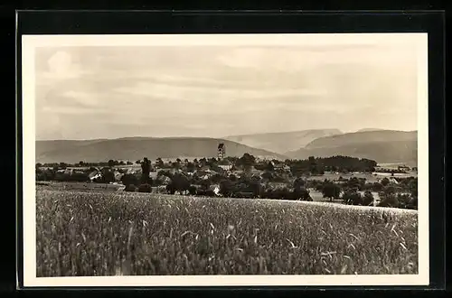 AK Hochsal bei Laufenburg, Ortsansicht in idyllischer Landschaft