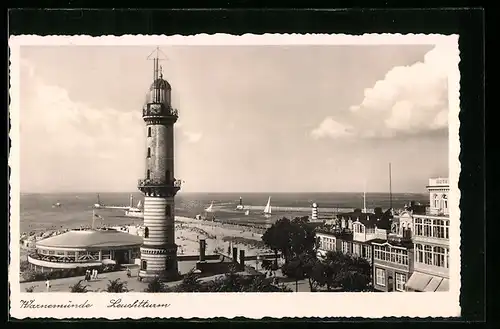 AK Warnemünde, Leuchtturm