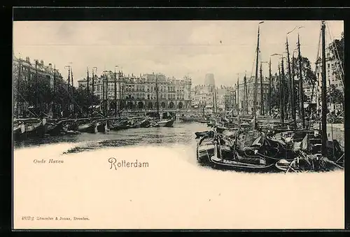 AK Rotterdam, Oude Haven, Hafen