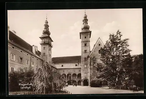 AK Klagenfurt, Landhof, Strassenpartie